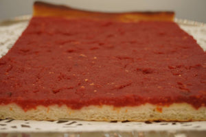 Iannelli's Famous Tomato pie  whole pies only 18" X 24"